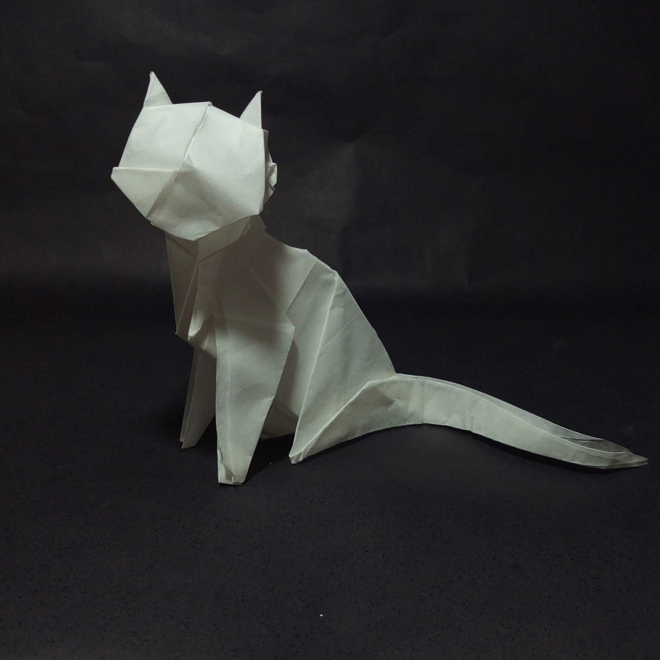origami kitten